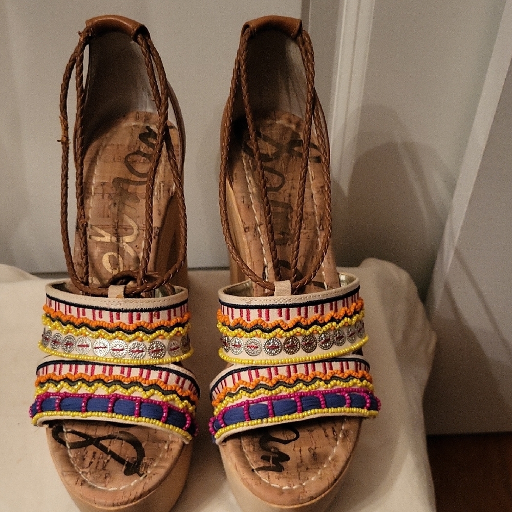 Colorful Embellished Women's Sandals